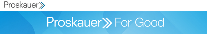 Proskauer - Proskauer For Good