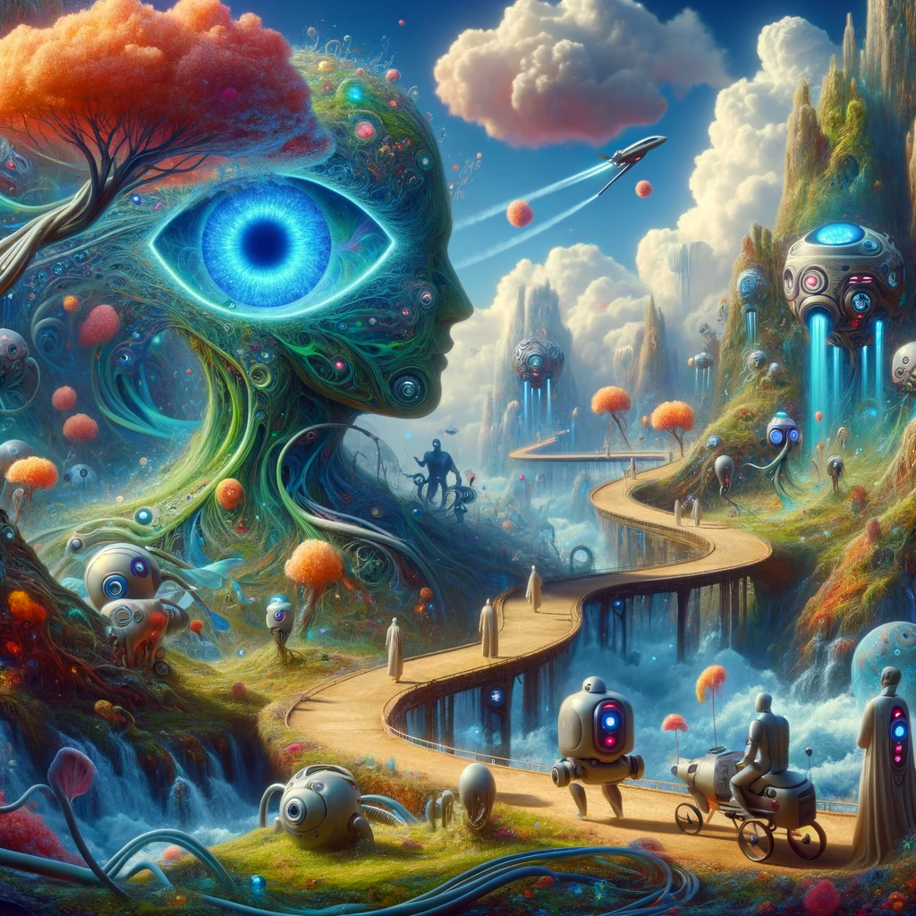 Futuristic paths