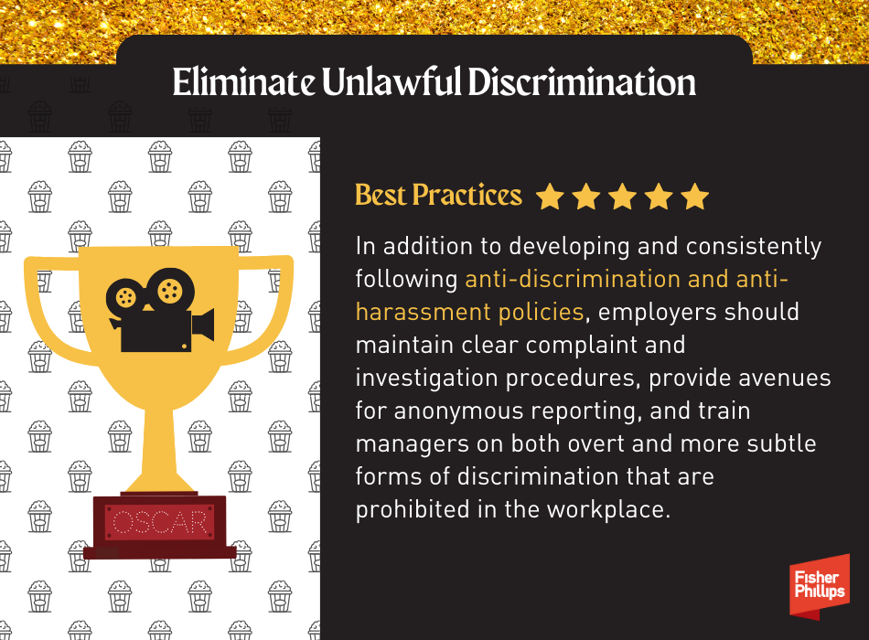 Oscars Eliminate Unlawful Employment