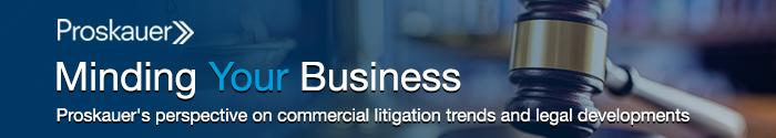 Proskauer - Minding Your Business