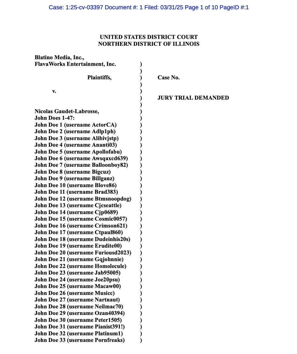 Illinois copyright defense