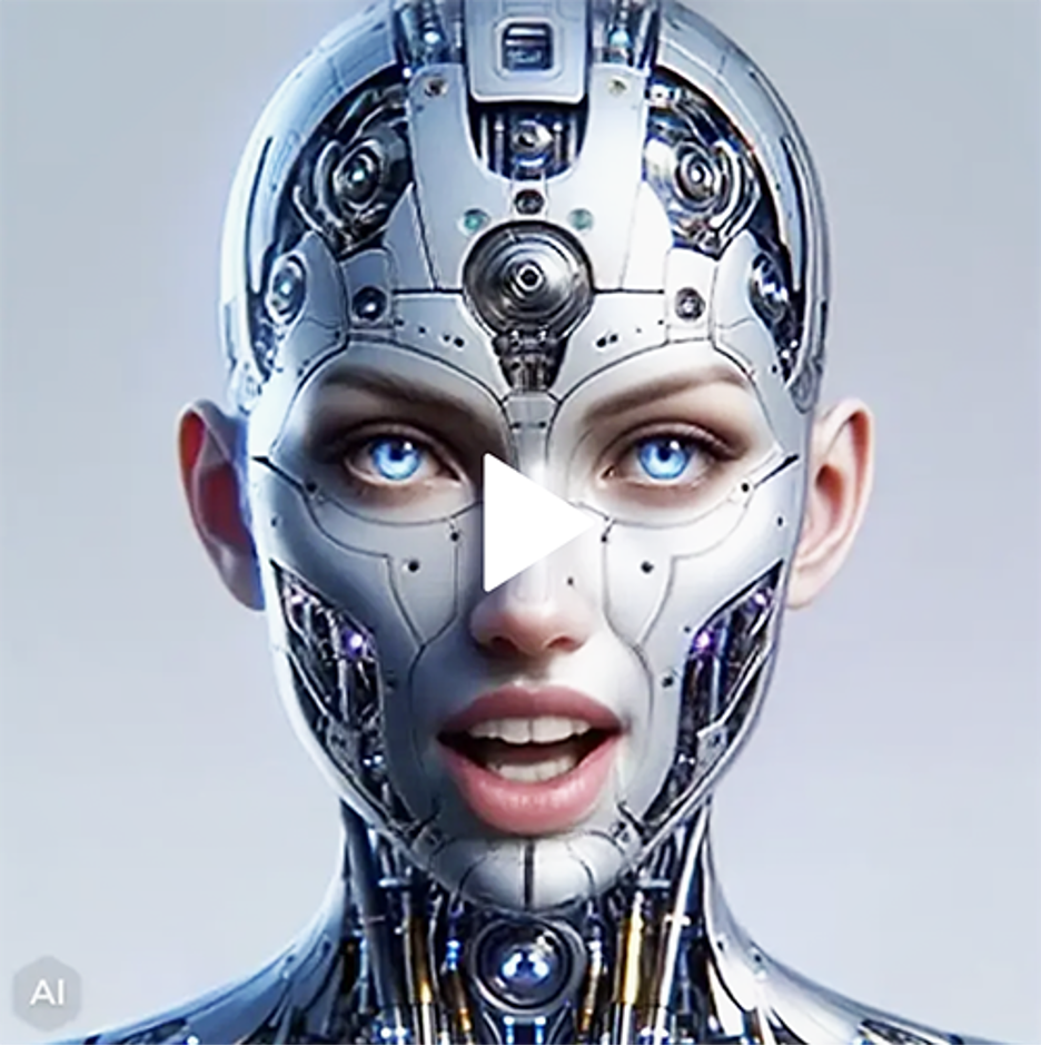 Cyborg woman