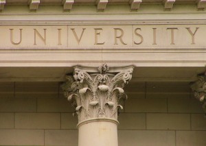 university pillar