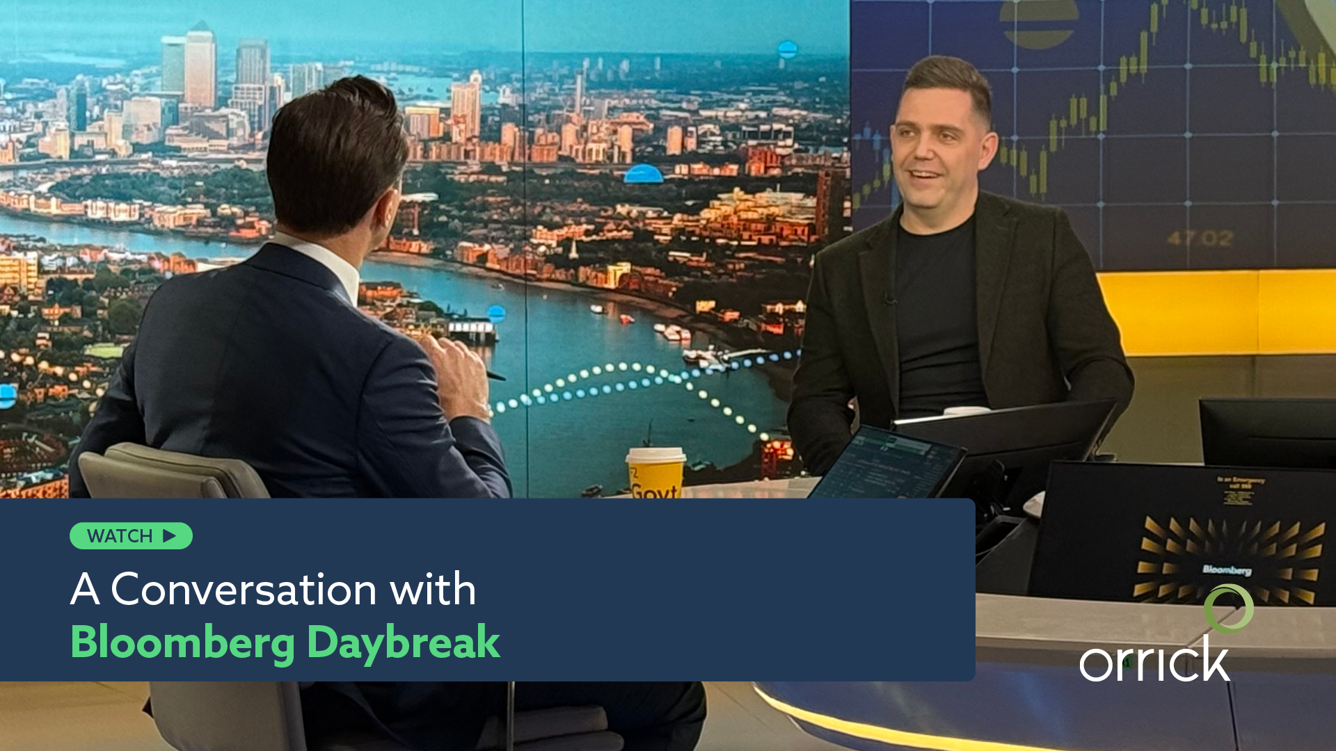 Watch: A Conversation with Bloomberg Daybreak | Orrick