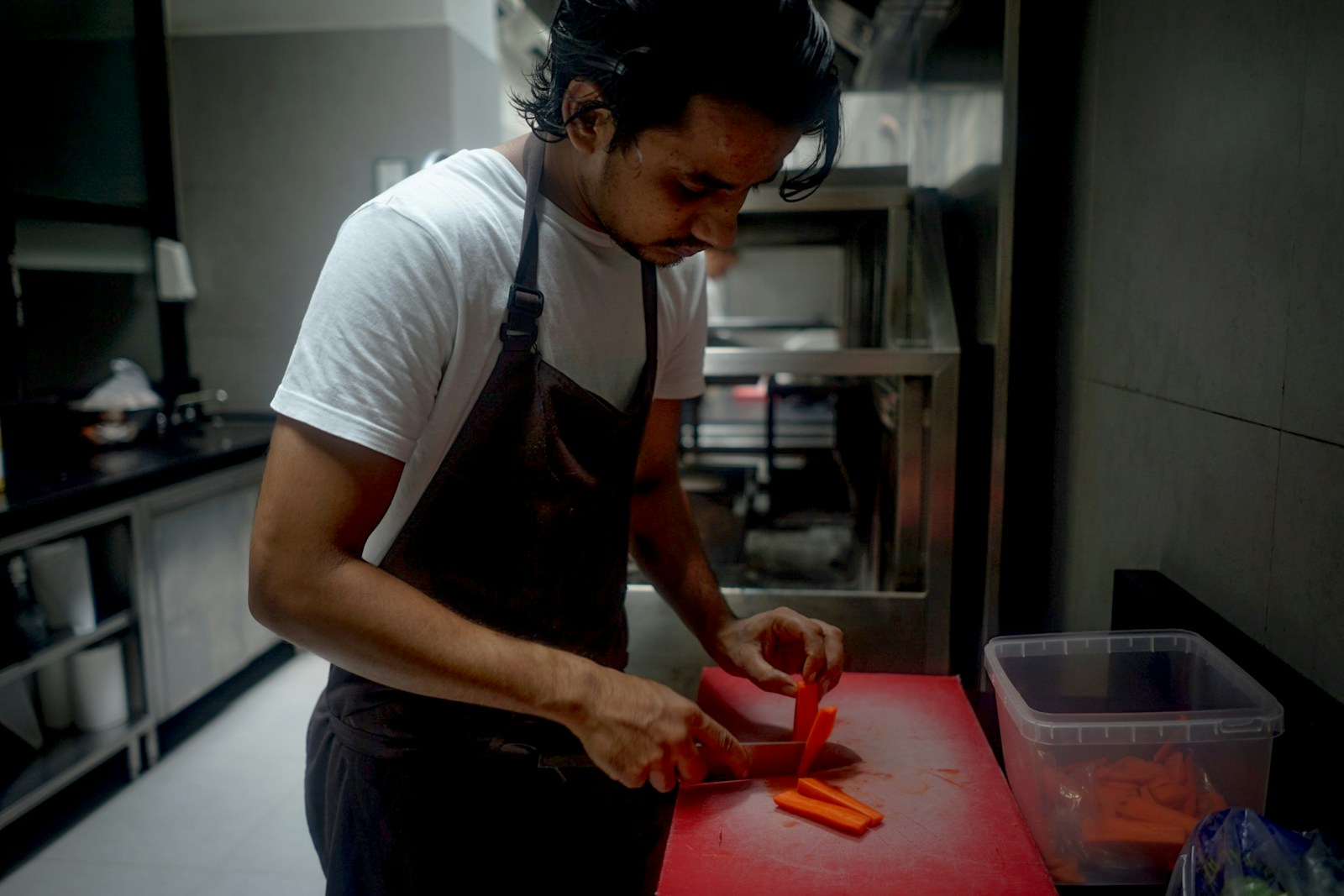 My 3-week stage at Gaa was eye-opening. A restaurant kitchen is a place that I’ve always wanted to enter. Like Kitchen Confidential says - the culture, the camaraderie, the people, the grind and the stories are unlike any other. This is my mentor at work. Ode to him.