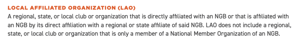 LAO defined