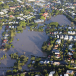 Flooded neighborhood