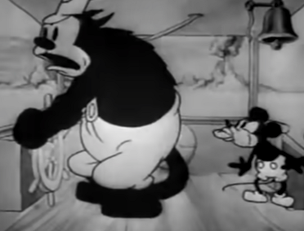 Mickey Mouse steamboat willie version