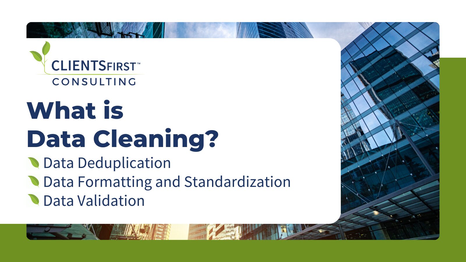 What Is Data Cleaning?
