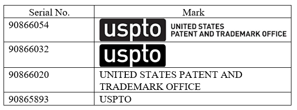 Uspto deals trademark application