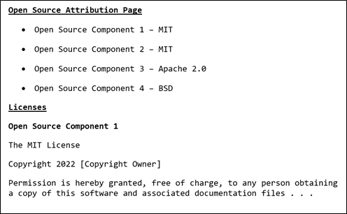 Dedicated Attribution Page