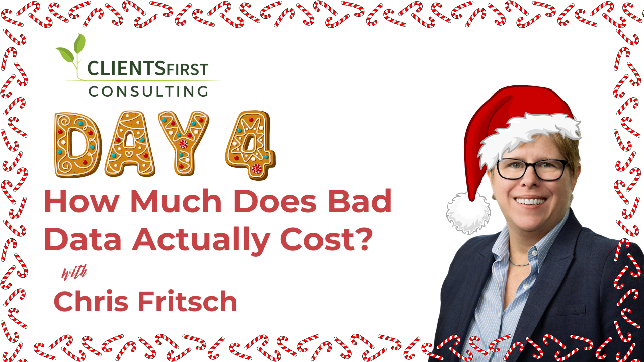 12 Days Of CRM: Day Four – How Much Does Bad Data Cost?