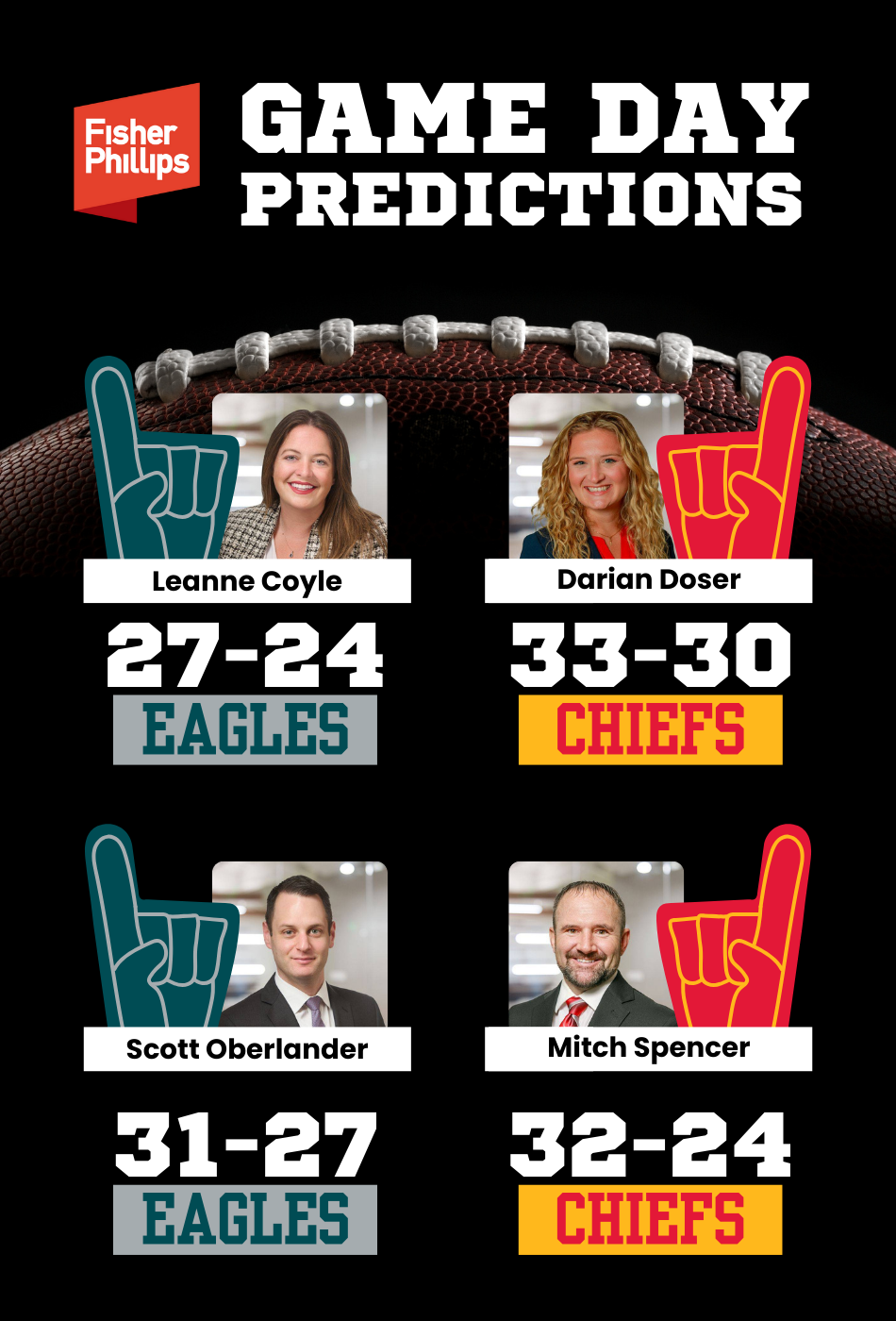 Superbowl Predictions infographic